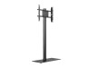 Golvstativ Multibrackets M Display Stand Black 180 Single with Floorbase 24"-63"