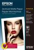 Epson Archival Matte Paper A3+/330x483mm, 50 ark, 192g/m2