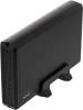 Externt kabinett 3.5" SATA till USB 3.0, Deltaco, aluminium, inkl. strömadapter