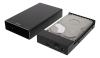 Externt kabinett 3.5" SATA till USB-C, USB 3.1 Gen2 10Gbps, Deltaco#3