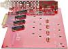 Startech Quad M.2 PCIe Adapter Card, 4xM.2, PCIe 4.0 x16, Bifurcation Required#4