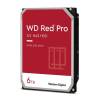 6 TB WD Red Pro, 7200 rpm, 256 MB cache SATA3, optimerad för NAS med 24/7 drift