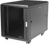 19" Skåp StarTech.com 12U, 603x900x663mm, stående med hjul - Svart#6