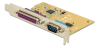 DeLOCK PCI-Express kort, 1xDB25 ho, 1xRS-232 DB9 ha#1