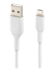USB-kabel Belkin BoostCharge USB-A till Lightning, 0,15 meter - Vit
