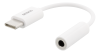 Adapter Deltaco USB-C till 3,5mm, passiv - Vit#1