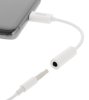 Adapter Deltaco USB-C till 3,5mm, passiv - Vit#2