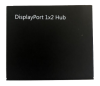 Splitter DisplayPort till 2xDP-utgångar, 4K/3D, DP 1.2 - Svart#1