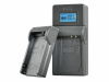 Batteriladdare Jupio USB Brand Charger Nikon/Fuji/Olympus, se lista för passande batterier