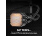 Corsair iCUE H100i ELITE CAPELLIX XT, 240mm, RGB - Svart#5