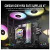 Corsair iCUE H150i ELITE CAPELLIX XT, 360mm, RGB - Svart#2