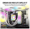 Corsair iCUE H150i ELITE CAPELLIX XT White, 360mm, RGB - Vit#2