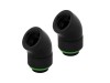 Corsair Hydro X Fitting Adapter 45°, 2-Pack - Svart#1