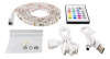 NHC LED-list, 4x50cm, 12 olika färger, RGB, fjärrkontroll, USB#3