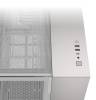 Corsair 2500X Mid-Tower Dual Chamber PC Case, MicroATX, TG - Vit/Alu#2