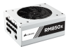 Corsair RM850x 850W, ATX v2.4, 135 mm fläkt, 80PLUS Gold V2, semipassivt, löstagbara kablar - Vit#1