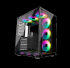 Fourze T900, ATX, TG, 9x120mm fläktar, RGB - Svart#1