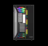 Fourze T900, ATX, TG, 9x120mm fläktar, RGB - Svart#4