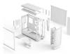 Fractal Design Meshify 3 XL White RGB TG Clear Tint, ATX - Vit#11