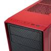 Fractal Design Focus G Mystic Red, ATX, 2x120mm LED-fläktar - Röd#10