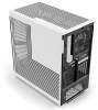 Hyte Y40 White Miditower, ATX, Panoramic Glass, inkl. PCIe 4.0 riser - Svart/Vit#2