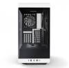Hyte Y40 White Miditower, ATX, Panoramic Glass, inkl. PCIe 4.0 riser - Svart/Vit#4