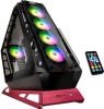 Kolink Big Chungus, ATX, RGB, Aluminium Showcase - Svart/Röd#2
