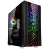 Kolink Unity Adapt ARGB Midi Tower, fönstersida, utbytbara fronter - Svart