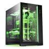 Lian Li PC-O11 Dynamic, Tempered glass, ATX - Razer Edition Svart