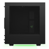 NZXT S340, ATX, fönster, grön LED - Svart/grön Razer Special Edition#2