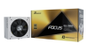 Seasonic Focus GX White 1000W, ATX 3.0, 120 mm fläkt, 80PLUS Gold, semipassivt, löstagbara kablar - Vit#1