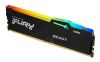 8 GB DDR5-5600 Kingston FURY Beast Black RGB CL36, AMD EXPO - Svart
