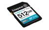 Secure Digital SDXC 512 GB Kingston Canvas Go! Plus Gen4, 200/160 MB/sek, Class 10, UHS-I U3, V30, A2