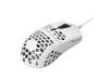 Cooler Master MasterMouse MM710, 16000 dpi, 6 knappar, PMW3389 sensor, 53g - Matt Vit#3