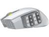 Corsair Scimitar Elite Wireless Gaming Mouse, 33000 dpi, USB/Bluetooth, 16 programmerbara knappar, RGB - Vit#3