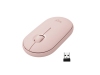 Logitech Pebble M350, 1000 dpi, RF/Bluetooth - Rosa