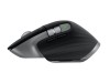Logitech MX Master 3S Performance Wireless Mouse for Mac, Bluetooth, 8000 dpi - Svart/Silver#3