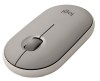 Logitech Pebble M350, 1000 dpi, RF/Bluetooth - Sand