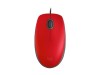 Logitech M110 Silent, 1000 dpi - Röd#1