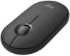 Logitech Pebble Mouse 2 M350s, 4000 dpi, RF/Bluetooth - Grafitgrå