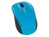 Microsoft Wireless Mobile Mouse 3500 - Blå
