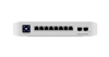 Ubiquiti Networks UniFi USW-Pro-8-POE, 8-port Gigabit med 6xPoE+ och 2xPoE++, 2 SFP+, 120W#1
