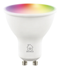 Deltaco Smart Home SH-LGU10RGB LED-lampa GU10, WiFi, 5W, RGB, dimbar - Vit#1