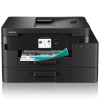 Brother MFC-J4550DW, skrivare + scanner + kopiator + fax, 20/19 ipm ISO, 1200x2400 dpi scanner, duplex, ADM, AirPrint, USB/LAN/WiFi/NFC, dubbla pappersfack