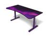 Arozzi Arena Gaming Desk Deep Purple Galaxy, höjdjusterbart, heltäckande musmatta med bild