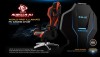 e-Blue Auroza X1 LED Gaming Chair - Röd/Svart#2