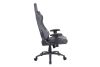 Nordic Gaming Racer Chair Fabric - Mörkgrå#2