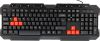 Paket: Deltaco GAMING Kit, 4-i-1, tangentbord+mus+musmatta+headset - Svart/röd#2