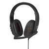 Paket: Deltaco GAMING Kit, 4-i-1, tangentbord+mus+musmatta+headset - Svart/röd#5