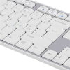 Deltaco TB-299 trådlöst tangentbord och mus, USB nanomottagare - Vit/grå#3